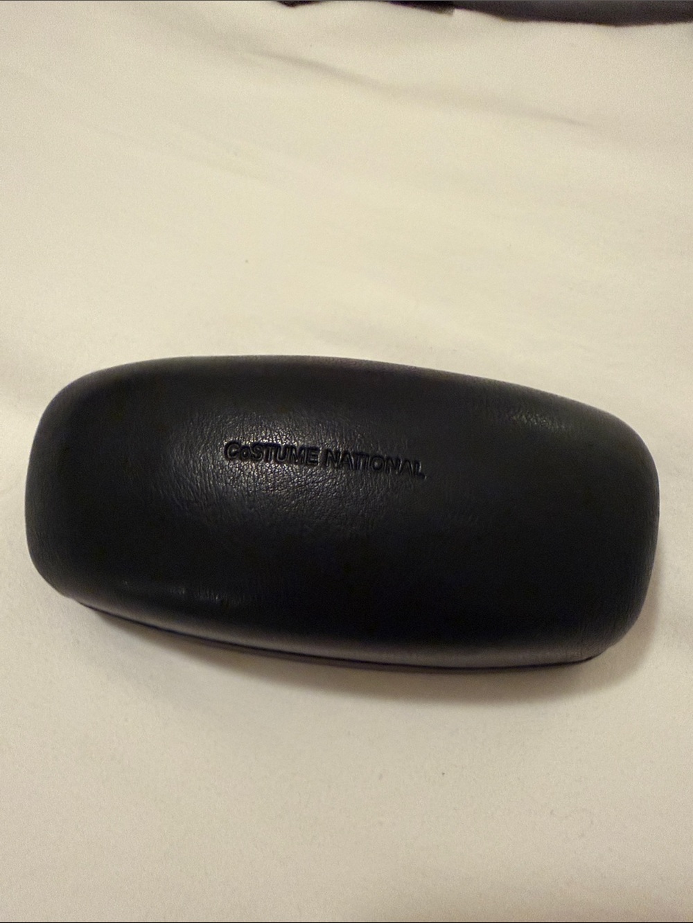 CNC Costume National Black Leather Glasses Case ONLY